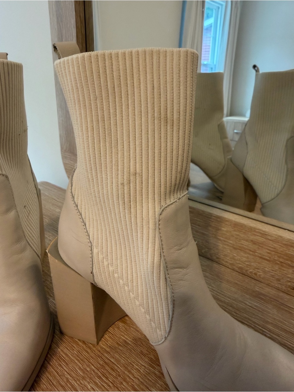 Steve Madden Sock Booties - Picture 2 of 4
